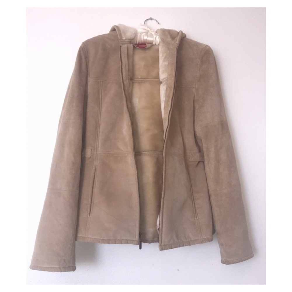 🧥 ESPRIT Genuine Leather Coat 🧥
